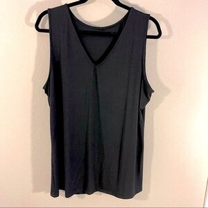 Agnes & Dora fitted tank black